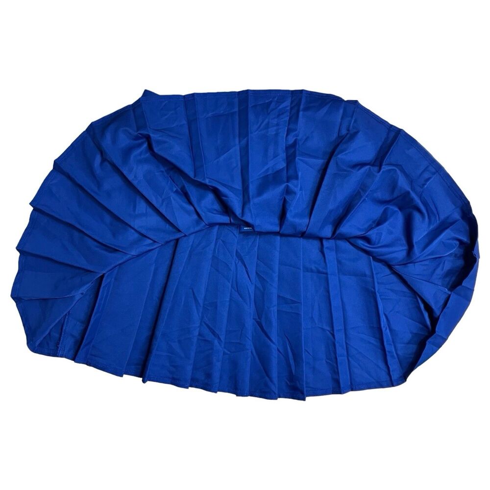 Adidas Originals Pleated Tennis Skirt Womens 8 Blue Trefoil Pickleball Golf Mini - Picture 13 of 16